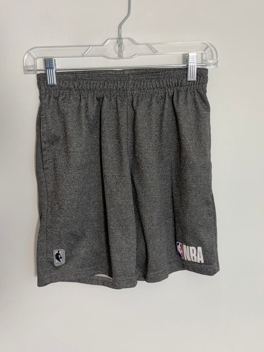 NBA youth grey shorts size 14-16